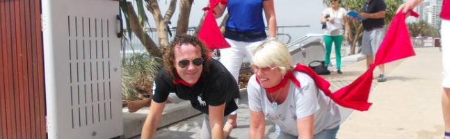 Action adventure Scramble - amazing race Brisbane check point